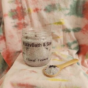 Handmade Floral Frenzy fizzy bath salts